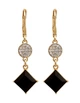 Сережки-підвіски Karl Lagerfeld Paris з камінням 1161967657 (Золотистий One size) - зображення 1