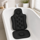 Мягкая и удобная подушка в ванную со спинкой и сиденьем, соединение на застежке, черного цвета KT9001313 - изображение 7