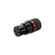 Роз'єм Roxtone LX-3FH XLR (мама) метал, низькопрофільний обертовий - зображення 1