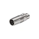 Переходник Roxtone RA-5X-F3XM 5P XLR female (мама) - 3P XLR male (папа) - зображення 1