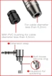 Разъем Roxtone RM-J3RPP-NN Jack 3,5 (stereo) угловой - изображение 2