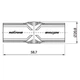 Переходник Roxtone RA-3X-MM XLR male (папа) - XLR male (папа) - зображення 2