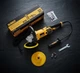 Полировальная машина DeWalt 1250 Вт шлифмашина сетевая 180 мм полировщик 600 3500 об мин электрический регулятор скорости для авто металла бетона стеклопластика композитов с блокировкой шпинделя M14 - изображение 4