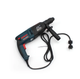 Перфоратор Bosch 800 Вт електричний SDS-plus 2.8 Дж мережевий 3 режими дриль ударний 900 об хв відбійний молоток 4000 уд хв для бетону 26 мм цегли каменю ремонту будівництва з реверсом регулюванням обертів змінним патроном кейсом - зображення 9