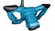 Строительный миксер Makita 2200 Вт электрический для смесей 850 об мин сетевой смеситель краски штукатурки клея раствора с регулировкой скорости 4 режима патрон M14 мешалка 120 мм металлический редуктор угольные щетки - изображение 5