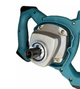 Строительный миксер Makita 2200 Вт электрический для смесей 850 об мин сетевой смеситель краски штукатурки клея раствора с регулировкой скорости 4 режима патрон M14 мешалка 120 мм металлический редуктор угольные щетки - изображение 6