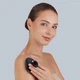 Щітка для душу масажна силіконова GESKE Body Brush 4в1 ретельне очищення тіла для боротьби з целюлітом та врослим волоссям, підтягенення тіла масажує та омолоджує твоє тіло Чорний - изображение 4