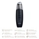 Мікрострумовий скрабер для шкіри та усунення чорних цяток GESKE MicroCurrent Skin Scrubber&Blackhead Remover 9в1 апарат для чистки обличчя та ліфтингу скребок для видалення чоних точок розгладження шкіри та усунення зморшок масаж Чорний з сірим - изображение 2