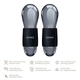 Набір масажерів для очей та обличчя GESKE Cool & Warm Duo Eye Massager 7 в 1 кріосфери з боросилікатного скла для охолодження та нагрівання шкіри зменшення набряків і темних кіл Чорний - изображение 2