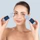 Набір масажерів для очей та обличчя GESKE Cool & Warm Duo Eye Massager 7 в 1 кріосфери з боросилікатного скла для охолодження та нагрівання шкіри зменшення набряків і темних кіл Синій - изображение 4
