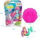 Дитяча бомбочка для ванни з іграшкою-сюрпризом CRAZE INKEE Galupy Mermaid, 100 г аромат солодкої вати 1 з 6 фігурок (SKU-397) - зображення 8