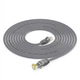 Патч-корд BOYANG BY-615H Cat 6 1 Гбит/с медь 24AWG PoE 15 м Серый - изображение 1