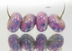 Набор стеклянных бусин 18*9мм отв:5мм № 7431 ISTA Lampwork - изображение 1