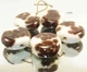 Набір скляних намистин 18*8мм отв:2мм №7848 ISTA Lampwork - зображення 2