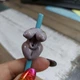 Стеклянная бусина 31*24мм отв: 2 мм № 8916 ISTA Lampwork - изображение 2