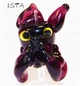 Стеклянная бусина33*20мм отв: 2 мм № 2930 ISTA Lampwork - изображение 1