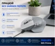 Бездротова миша Philips MX Prime 4 Bluetooth, 2.4 ГГц, 4000 DPI, USB-A/USB-C, акумулятор, Gray - изображение 7
