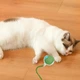 Інтерактивний розумний м'яч для котів Р02 акумуляторний з USB зарядкою та мотузкою - зображення 5