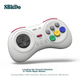 Игровой контроллер 8BitDo M30 Bluetooth, беспроводной контроллер для файтингов, совместимый с мобильными телефонами, ПК, консолью Switch и Steam TV, двойной контроллер. - изображение 5
