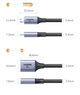 Адаптер Ugreen micro-HDMI - HDMI 2.1 8K/60 Гц 20 см (55420) - изображение 7