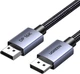 Кабель UGREEN DisplayPort 2.1 80G 16K і 4K 240 Гц, 1 м - зображення 1