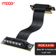Райзер MOGE MC499410 PCI-E x4 Gen4 угловой 10 см - изображение 4