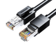 Патч-корд Ugreen 55177 Cat 6 витая пара экранированный 1 Гбит/с 12 м Черный - изображение 1