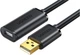 Удлинитель Ugreen US121 USB 2.0 AM - AF 10 м (10321) - изображение 1