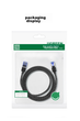 Патч-корд Ugreen Cat 8 экранированный 40 Гбит/с 3 м (80432) - изображение 7