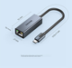 Сетевой адаптер SAMZHE HWK01 / USB Type-C / Gigabit Ethernet / Gold - изображение 11