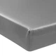 Простирадло на резинці по периметру MirSon Satin Light Pro 10-004 Gray 150x190+25 см (2200010170634) - зображення 1