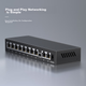 Коммутатор KeepLINK KP-9000, 10 портов Gigabit, для дома и офиса - изображение 4
