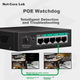 Коммутатор Netcore SG206P 4 порта PoE + SFP - изображение 5