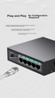 Коммутатор Netcore SG206P 4 порта PoE + SFP - изображение 7