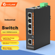 Промышленный коммутатор NetLINK HTB-6000, 5 портов, 100 Мбит/с, DIN-рейка - изображение 4