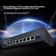 Коммутатор Huoyi 8×2.5G + 1×10G Ethernet - изображение 7