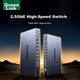 Коммутатор UGREEN 35049, 2.5G, 8 портов + оптический 10G - изображение 11