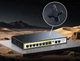 Коммутатор Huoyi 10 портов гигабитный PoE, 8PoE+2, управляемый - изображение 3