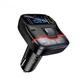 FM-трансмітер HOCO DFM02 Pino car with Bluetooth PD45W QC3.0 Black - зображення 1
