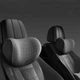 Универсальная автомобильная подушка-подголовник AWESOME-1 Black под шею с эффектом памяти ортопедическая - изображение 5