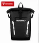 Моторюкзак водонепроникний Roll-Top Motowolf 25 л чорний (00163) - зображення 1