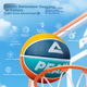 Детский баскетбольный мяч Peak Basketball, размер 5, прочный, для игры в помещении и на открытом воздухе, для цементной площадки, подходит для детей младшего школьного возраста. - изображение 4