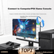 UGREEN HDMI 2.0 двонаправлений перемикач 2-в-1-вихід 4K60Hz HD 1-на-2 розгалужувач для ноутбука, монітора та проекції екрана телевізора 70607 - изображение 4