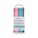 Флуоресцентний маркер Uni Mitsubishi з двома наконечниками, кольоровий маркер для малювання та домашнього завдання студента, тонкий 0,4 мм, товщина 4 мм PUS-103T, набір з 5 основних кольорів - зображення 12