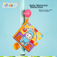 Развивающая игрушка-книжка из ткани Jollybaby для детей от 3 до 12 месяцев, пригодная для жевания, износостойкая, моющаяся, с 3D-эффектом. Подарок. - изображение 7