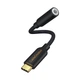 CABLE CREATION CD0707-G, адаптер Type-C на 3,5 мм для наушников, USB-C конвертер, два входа для музыки и звонков, совместим с Apple 15/16 и Huawei Mate60Pro - изображение 7