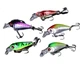Штучна приманка Xionghuo Lure Mini Minnow, 5 штук, 3,9 г повільно тонучої плаваючої приманки Minnow, реалістична прісноводна рибоподібна приманка - зображення 3