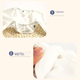 Багаторазові трусики для підгузків Babyprints S (2.5-10 кг), 3 шт, на липучці, 2 сині й 1 жовті - зображення 6
