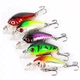 Штучна приманка Xionghuo Lure Mini Minnow, 5 штук, 3,9 г повільно тонучої плаваючої приманки Minnow, реалістична прісноводна рибоподібна приманка - зображення 6