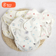 Багаторазові трусики для підгузків Babyprints S (2.5-10 кг), 3 шт, на липучці, 2 сині й 1 жовті - зображення 8